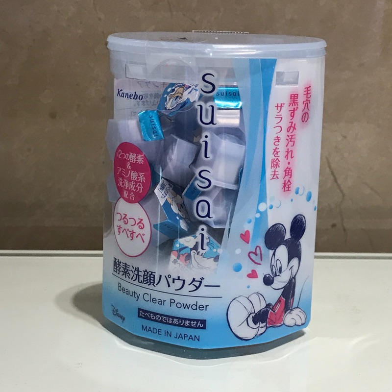 🔥🔥🔥KANEBO 佳麗寶suisai 酵素洗顏粉0.4g(32顆）2018迪士尼最新款（親自日本帶回保證日貨）