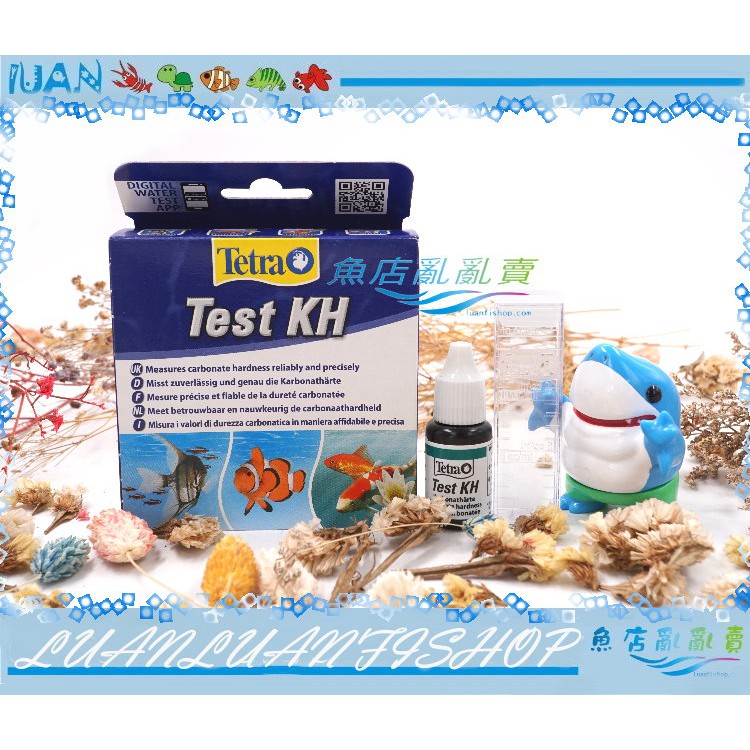魚店亂亂賣 T 559德國tetra德彩test Kh碳酸鹽硬度測試劑 水草必備 另有gh No2 No3 蝦皮購物