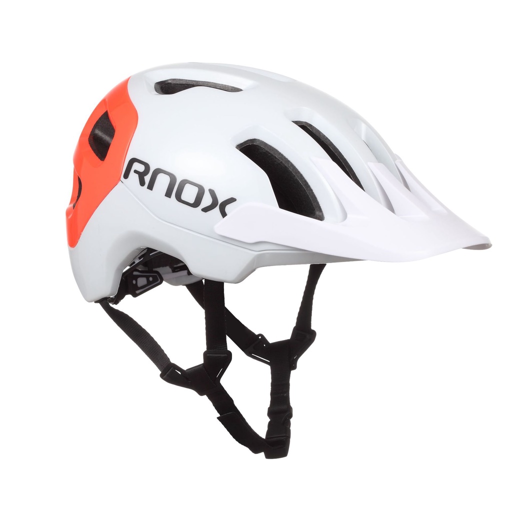 騎行安全帽 腳踏車安全帽RNOX瑞納斯山地自行車頭盔一體成型大帽檐自行車騎行頭 騎行頭盔 腳踏車頭盔 R帽 安全帽 頭盔