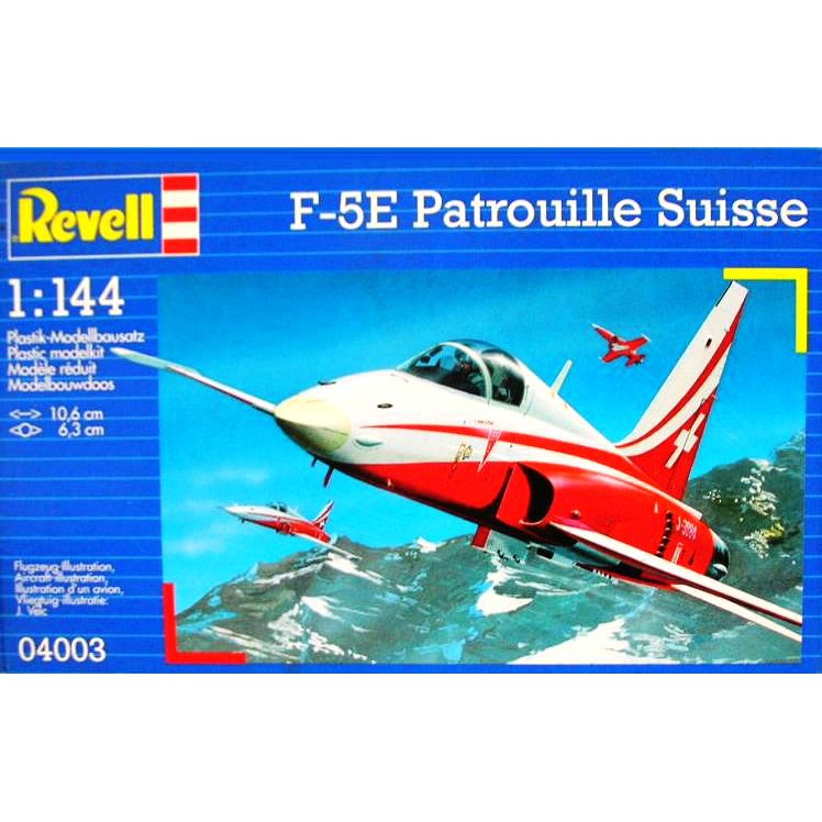 [專業模型] 1/144 [Revell 04003] 1/144  F-5E PATROUILLE SUISSE 瑞士