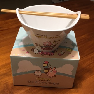 7-11卡娜赫拉清涼夏日陶瓷碗筷組-冰淇淋款420ml