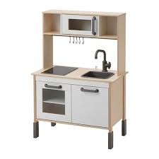 IKEA DUKTIG 玩具廚房 廚師 煮菜 模仿 仿真 角色扮演 不含擺飾 讓小朋友模擬烹調烘焙食物木製仿真廚房收納櫃