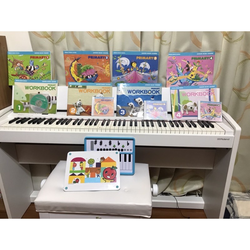Yamaha音樂教室幼兒團體班第二冊教材:課本+習作+CD