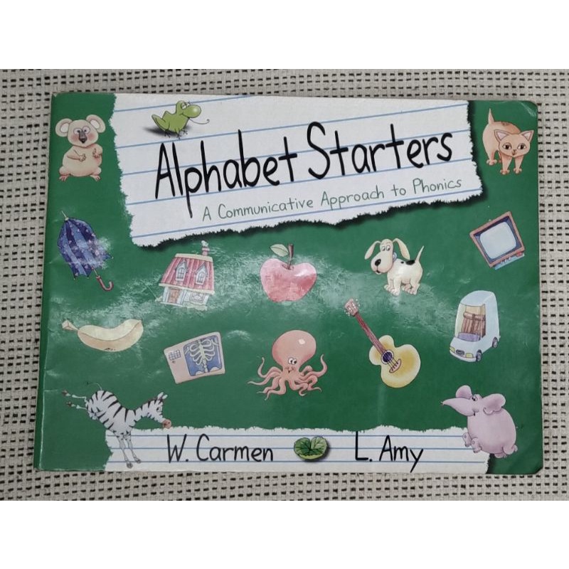 Alphabet Starters 字母遊戲本/認識字母學習Phonics(二手)