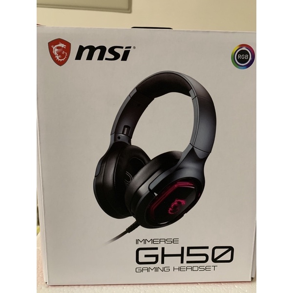 微星MSI GH50 電競耳機
