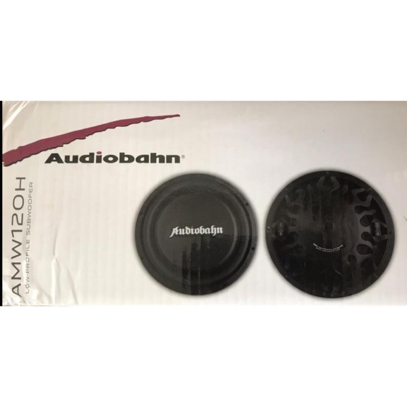 現貨美國正品AUDIOBAHN AMW120H 超薄型12吋重低音