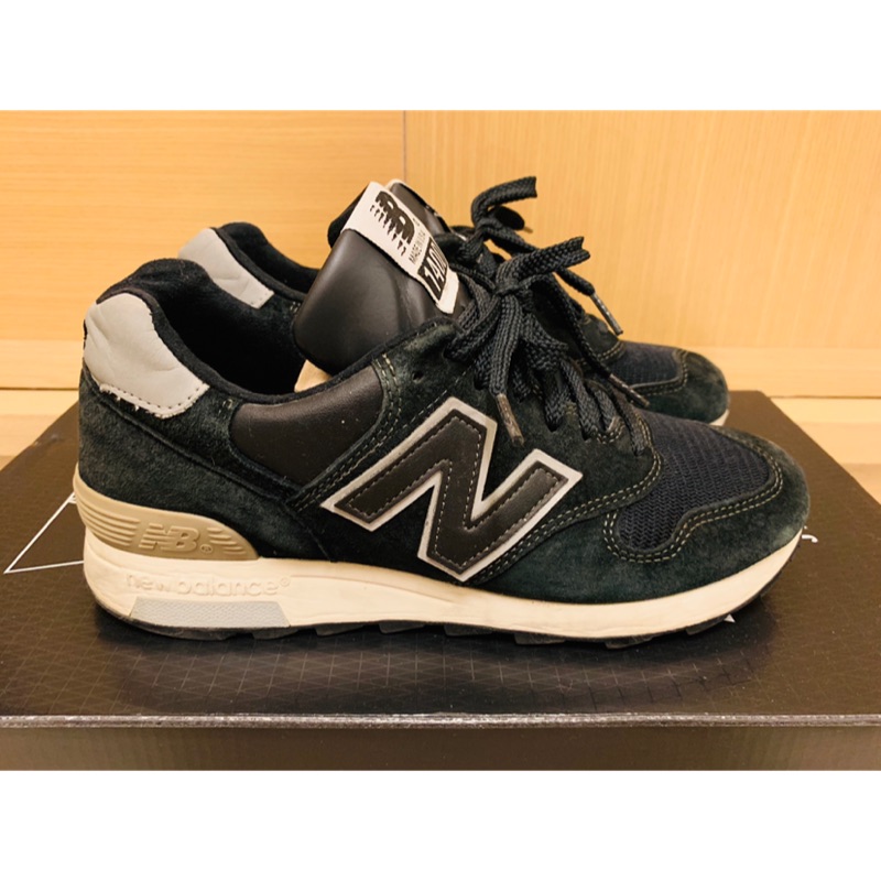 日本帶回 NEW BALANCE  1400 限量美國製 黑色全麂皮 女款慢跑鞋