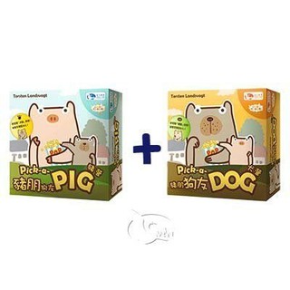 小荳荳 桌遊 豬朋狗友 北極熊 海豹 Pick-a-Dog! 中文正版