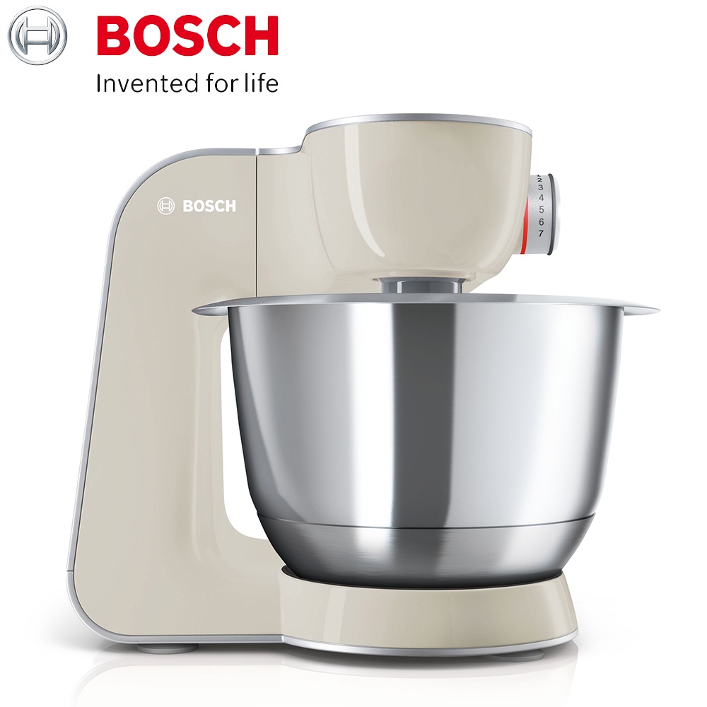 BOSCH 博世 精湛萬用廚師機-典雅灰 附七大配件 MUM58L20TW