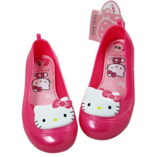卡漫城 - Hello Kitty 兒童 果凍鞋 ㊣版 娃娃鞋 小女孩 休閒鞋 台灣製 Size 16號