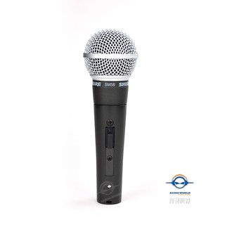 【音響密室】SHURE SM58S麥克風舞台演唱-搭配3米Pro Co美製線材