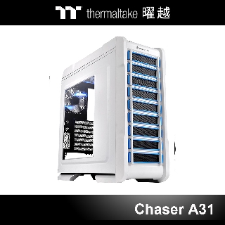 曜越 Chaser A31 中直立式電競機殼 – 雪白版 VP300A6W2N