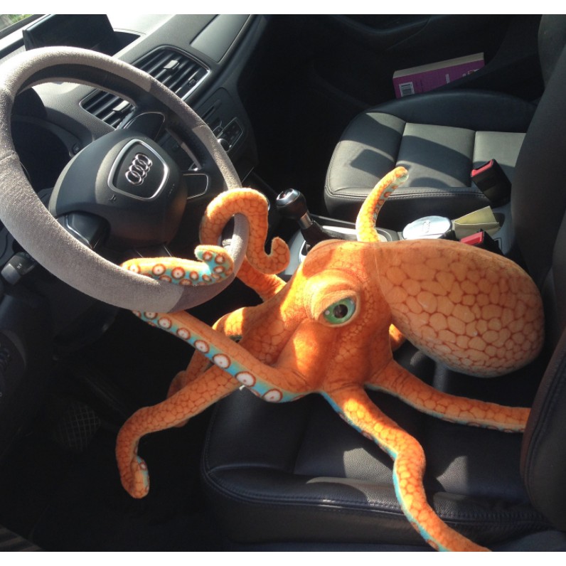 [杜比整人玩具]    巨型章魚抱枕   章魚抱枕 蝦仁頸枕