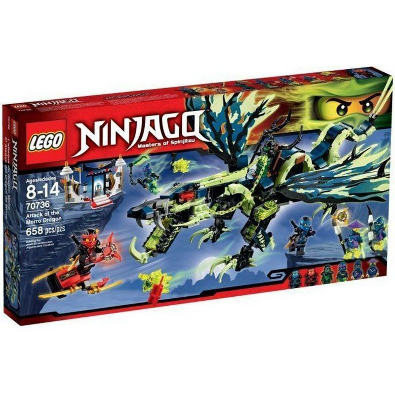 LEGO 樂高 70736 Ninjago 忍者系列 摩洛龍的攻擊 正版 公司貨 台樂 全新未拆