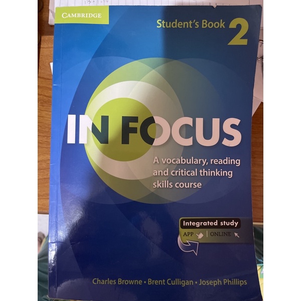 In Focus 2英文課本