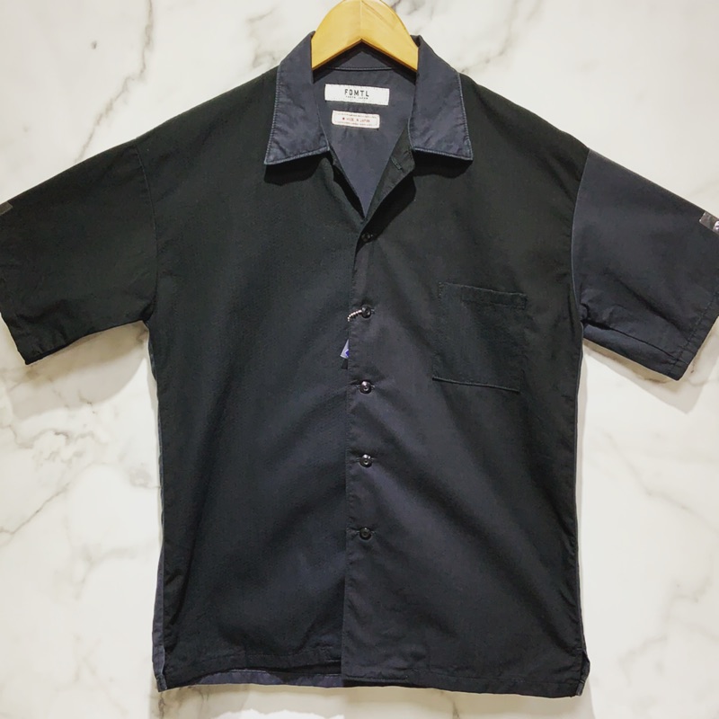 FDMTL 日本製 工裝短袖襯衫  1號（s）原價6400
