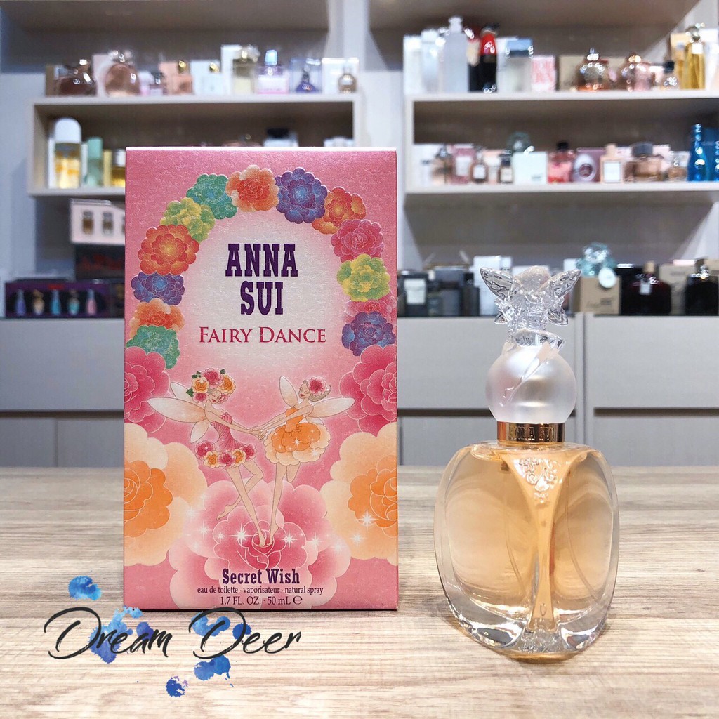 🔥現貨🔥ANNA SUI Secret Wish Fairy Dance 漫舞精靈女性淡香水 50m隨貨附發票 夢鹿