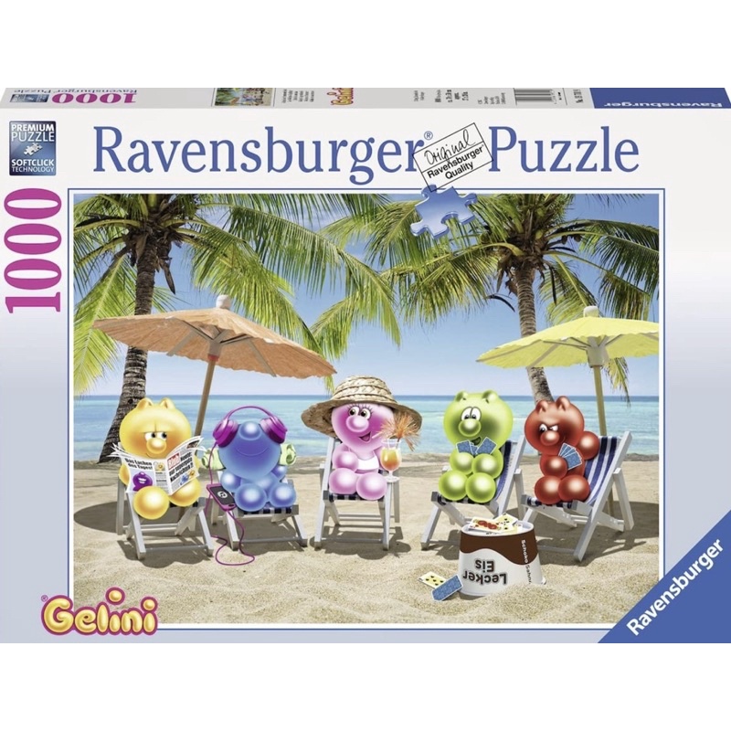 二手 Ravensburger Gelini in Summer拼圖 1000片