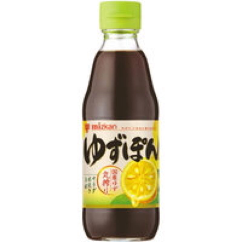 「現貨快速出貨」日本 MIZKAN 味滋康 柚子醋 360ml 日本第一的食用醋品牌 柚子醬油