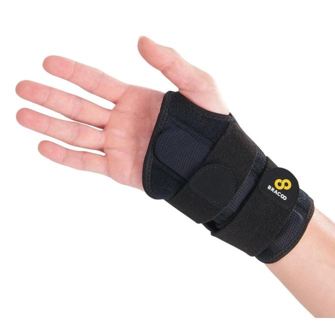 《現貨-免運》奔酷肢體裝具- Bracoo奔酷強力支撐手腕護具(人體工學軟墊強固型)WB30