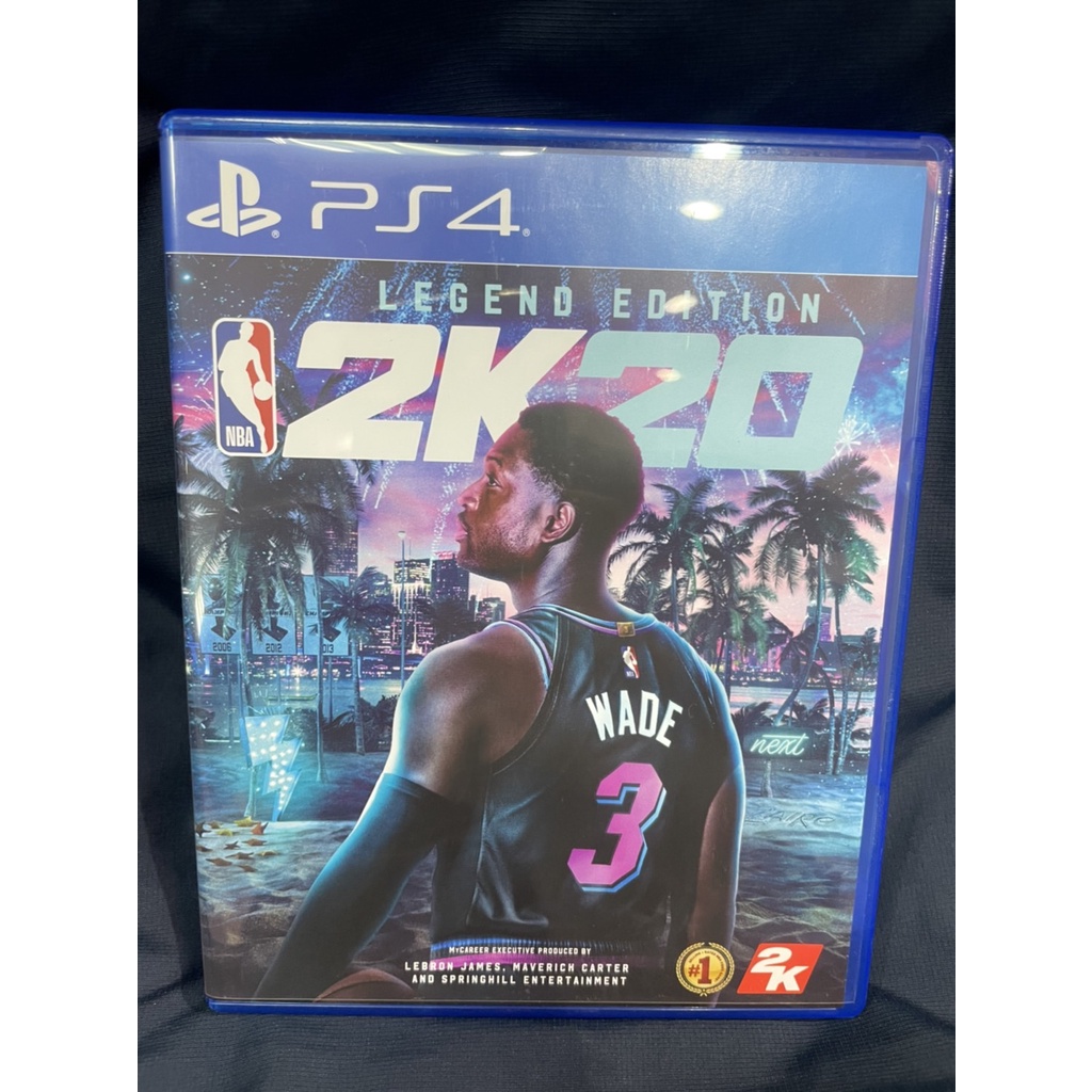 PS4 NBA 2K20 傳奇 二手