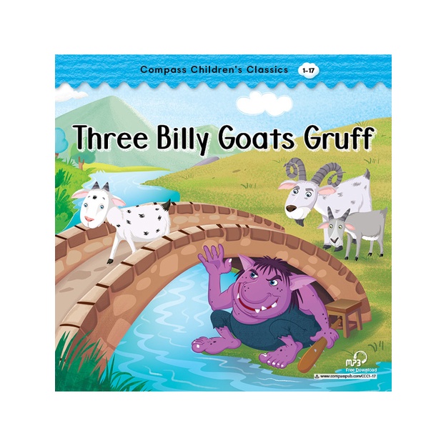 CCC Level 1-17 Three Billy Goats Gruff / Amy Houts 文鶴書店 Crane Publishing