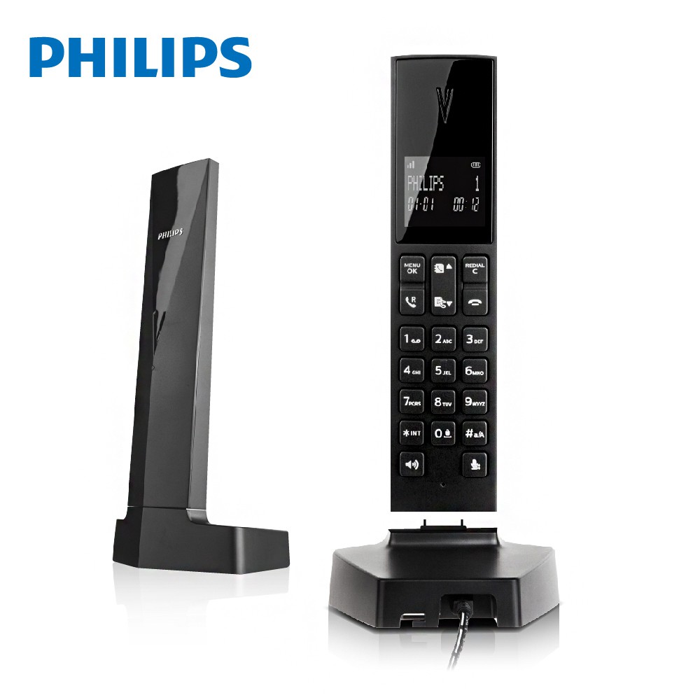 PHILIPS飛利浦 無線電話 電話 USB充電 免持擴音 M3501B/96 蝦皮直送 現貨