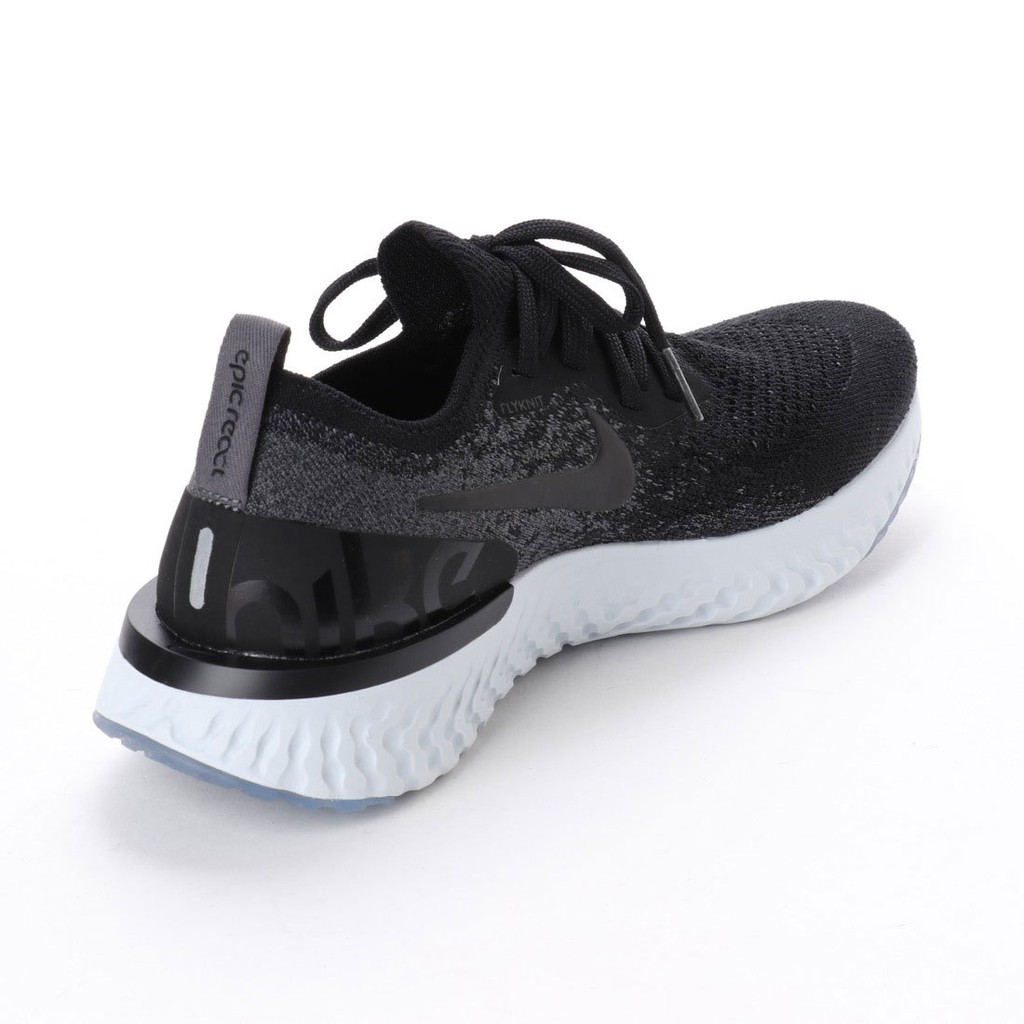 NIKE W EPIC REACT FLYKNIT 黑白編織慢跑鞋流行女AQ0070001 | 蝦皮購物