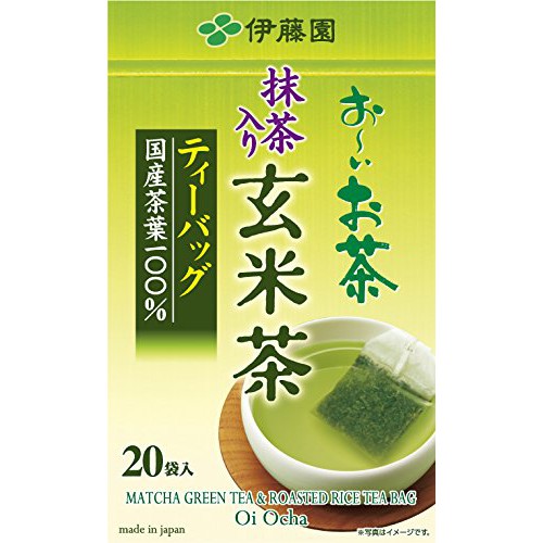 [En shop] 日本帶回 伊藤園 抹茶入玄米茶 20袋 現貨