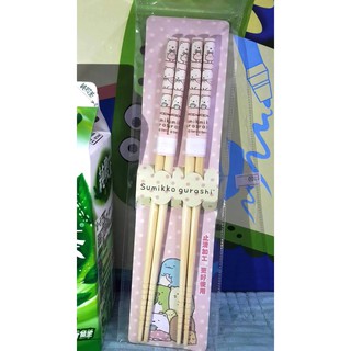 (快速出貨)娃娃機商品 正版 角落生物 角落小夥伴 角落生物 竹筷 筷子 二雙(禮物、兒童禮物、交換禮物、送禮、新年禮物