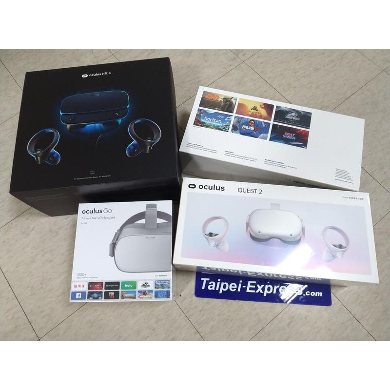 64GB現貨可自取《台北快貨》全新二代Oculus Quest 2 VR頭戴顯示器+把手 