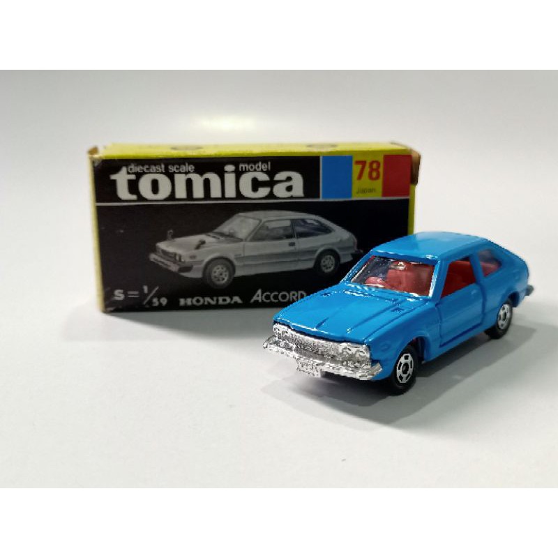 TOMICA 多美 日製黑盒 NO.78 HONDA ACCORD EX