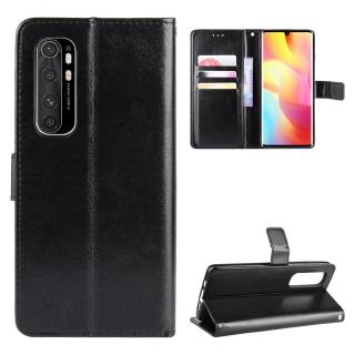瘋馬紋 小米 Xiaomi Mi Note 10 Lite 手機殼 錢包款 掀蓋 保護殼 掛繩 磁扣 翻蓋皮套