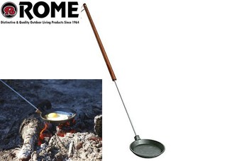 丹大戶外【ROME】美國Family Campfire Skillet長柄鑄鐵煎蛋勺/中秋長勺/長把平底荷蘭鍋1024