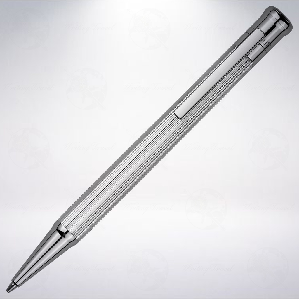 德國 OTTO HUTT 奧托赫特 DESIGN04 925純銀鑽石方切自動鉛筆