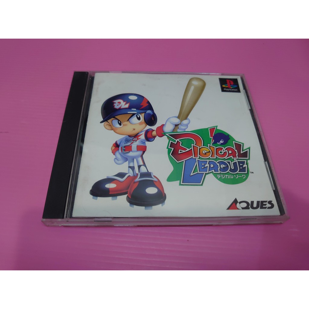 ㄇ 棒 テ 出清價! PS2可玩 稀有 PS PS1 2手原廠遊戲片 DIGICAL LEAGUE 棒球 聯盟 賣60