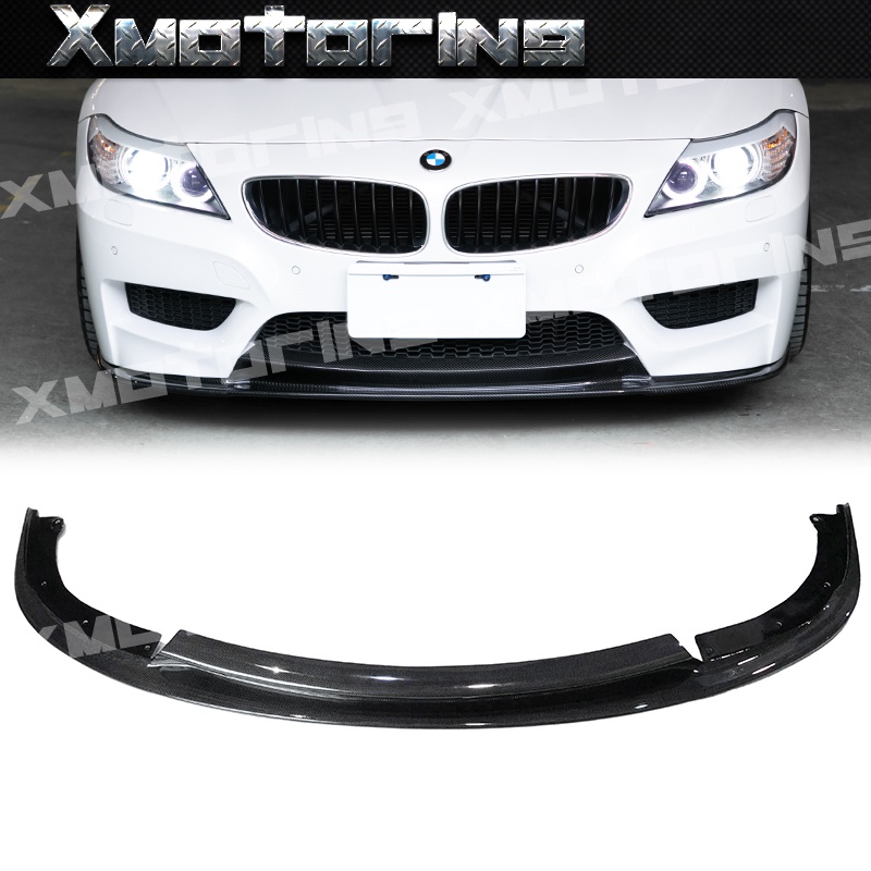 XM碳纖維精品 BMW 2009-2016 E89 Z4 Msport車型專用 碳纖維 3D款前下巴 下擾流 卡夢前下巴