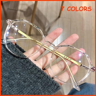 【VOGUE Glasses】2022新款大框不規則眼鏡ins時尚簡約透明防藍光配件