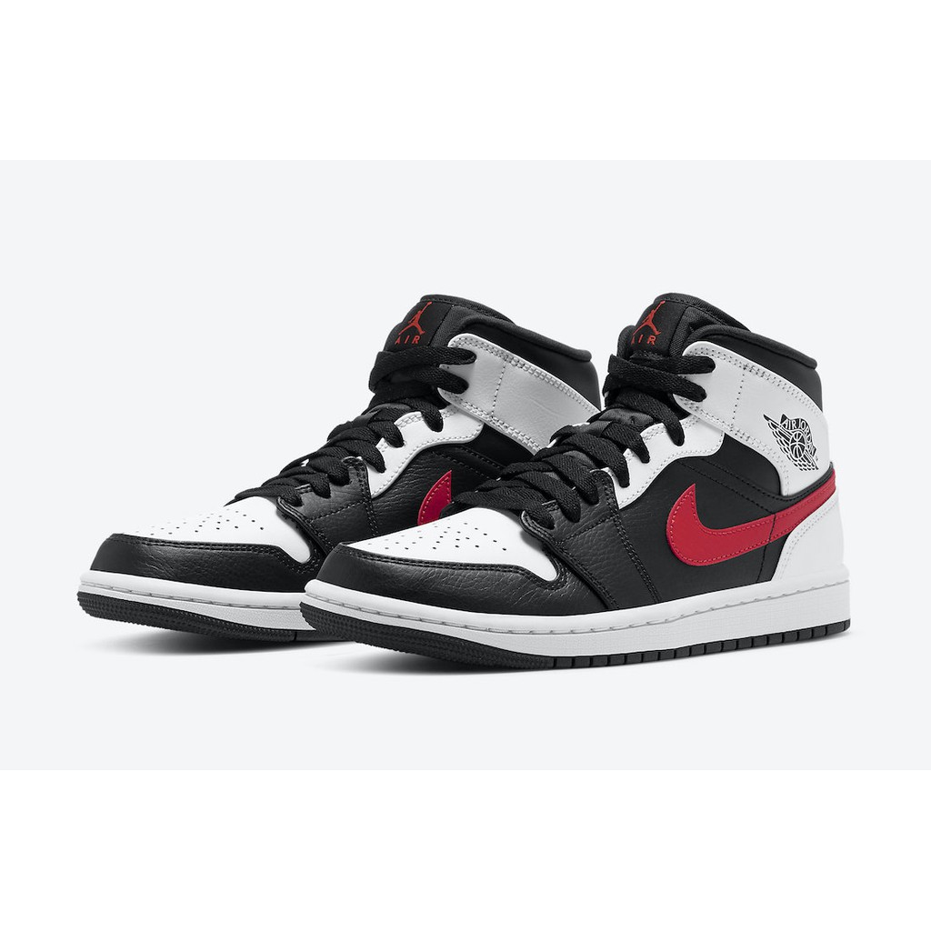 air jordan 1 mid black white black