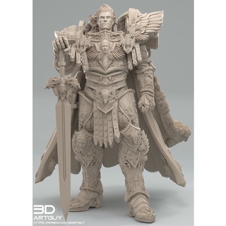 Tazo工坊[3D]Giant Narcissist Pose1自戀狂戰士Pose1 3D列印模型GCP