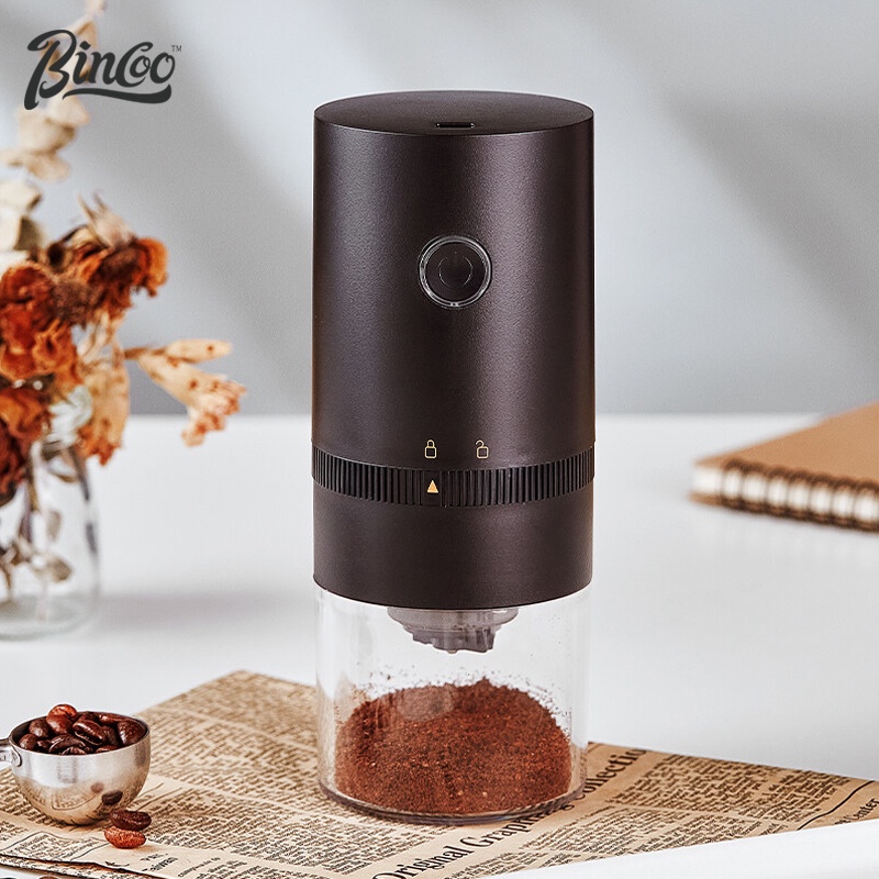 咖啡豆研磨機電動咖啡磨豆機套裝全自動手搖手磨家用USB接口咖啡機