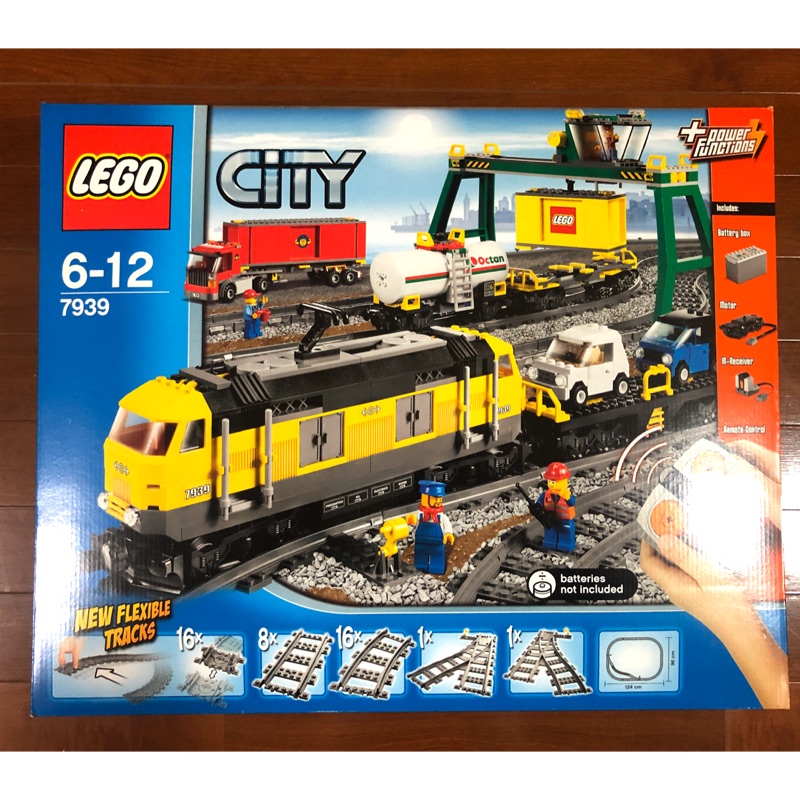 正版 LEGO 樂高 城市系列 7939 貨運列車