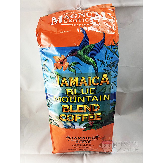 好市多 現貨 Magnum 藍山調合咖啡豆 907公克 中度烘焙