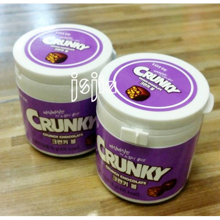 【現貨】韓國LOTTE CRUNKY骰子脆果巧克力(76g/罐)-優惠只到5/2