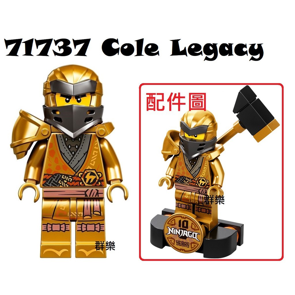 【群樂】LEGO 71737 人偶 Cole Legacy 現貨不用等
