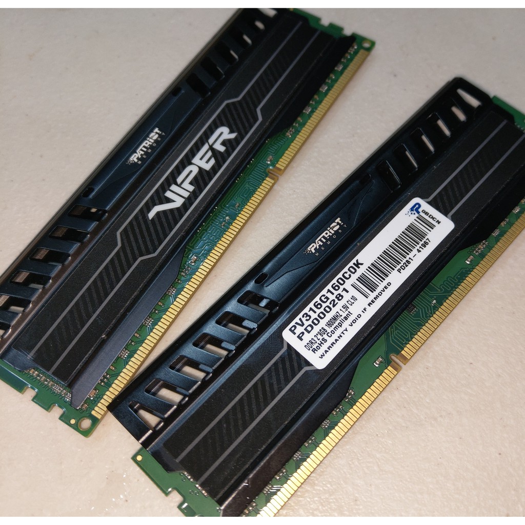 patriot ddr3 1600 8g*2