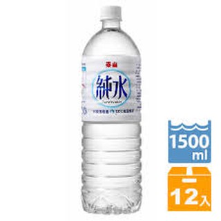 泰山純水1500ML<1箱12瓶>只送桃園雙北市 任5箱免運