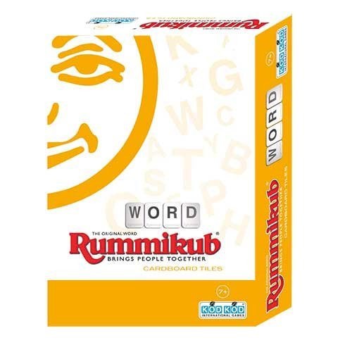 Rummikub Word Cardboard Lite 拉密 英文字彙 外出型 簡易版桌遊  大世界桌遊 正版桌上遊戲