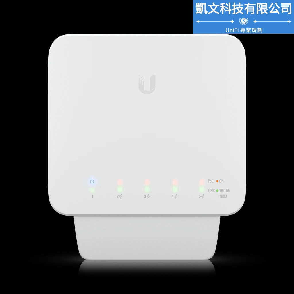 台灣現貨【UniFi專業賣家】UBNT UniFi USW-Flex 室外防水 PoE Switch