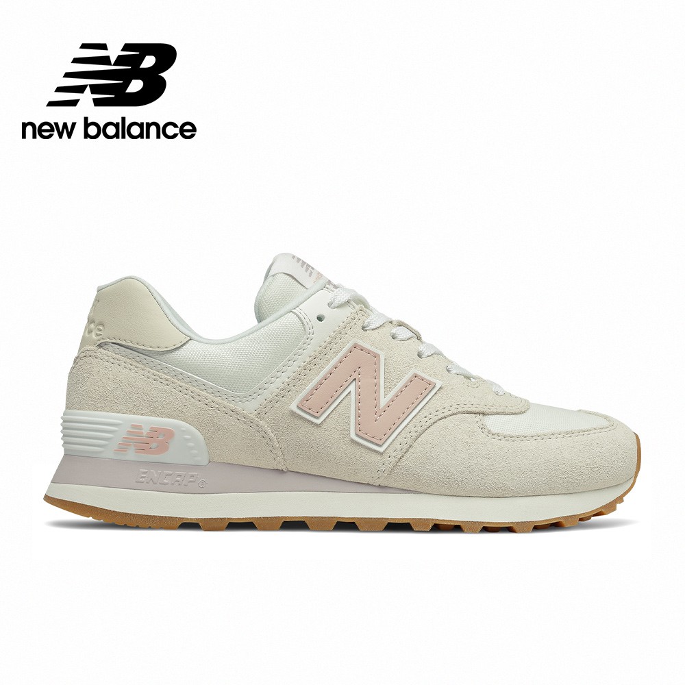 【New Balance】 NB 復古運動鞋_女性_奶油白_WL574NR2-B楦 574
